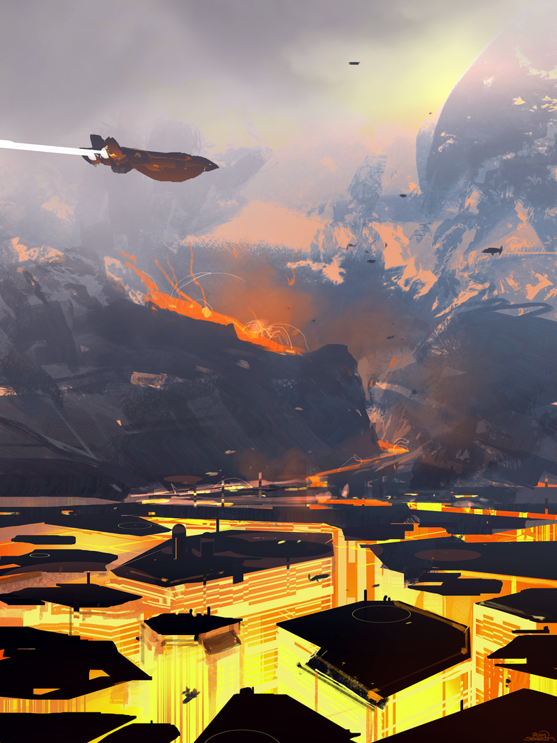 Illustration for article titled I want to live in the optimistic sci-fi worlds of Nicolas Bouvier